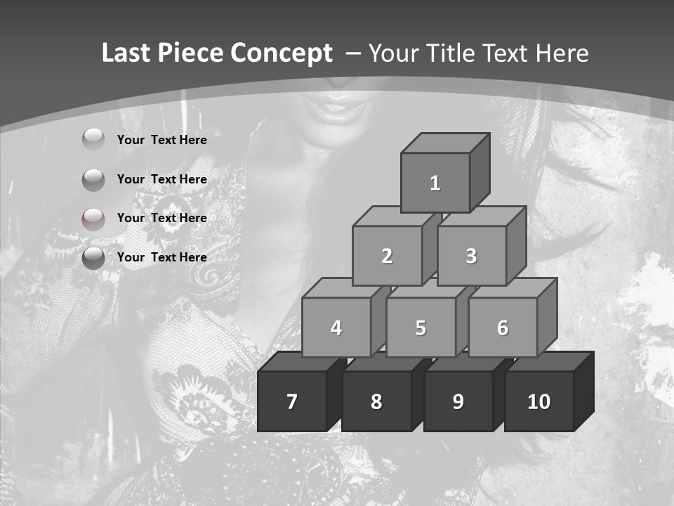 Gorgeous Model Y PowerPoint Template