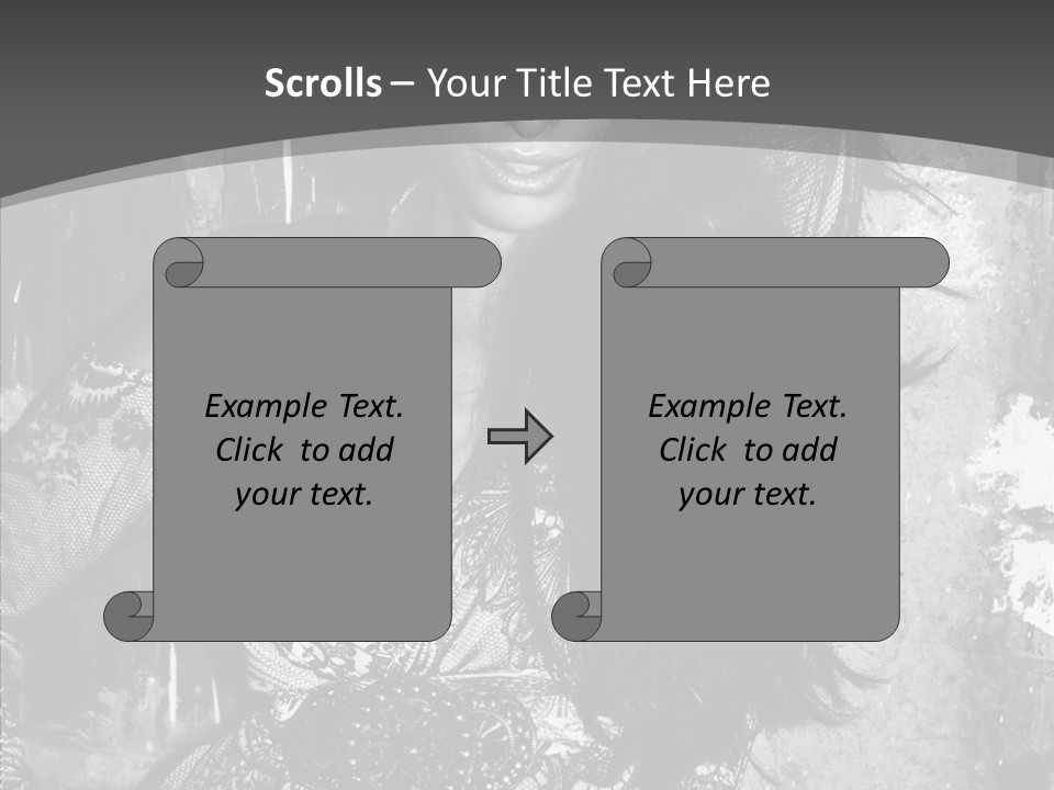 Gorgeous Model Y PowerPoint Template