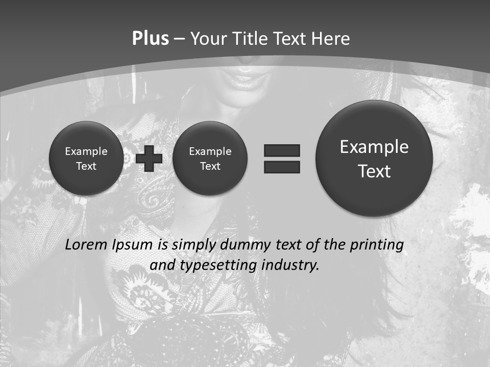 Gorgeous Model Y PowerPoint Template