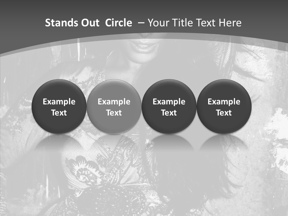 Gorgeous Model Y PowerPoint Template