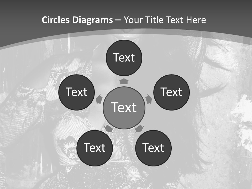 Gorgeous Model Y PowerPoint Template