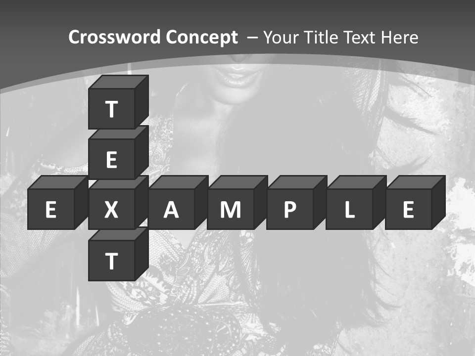 Gorgeous Model Y PowerPoint Template