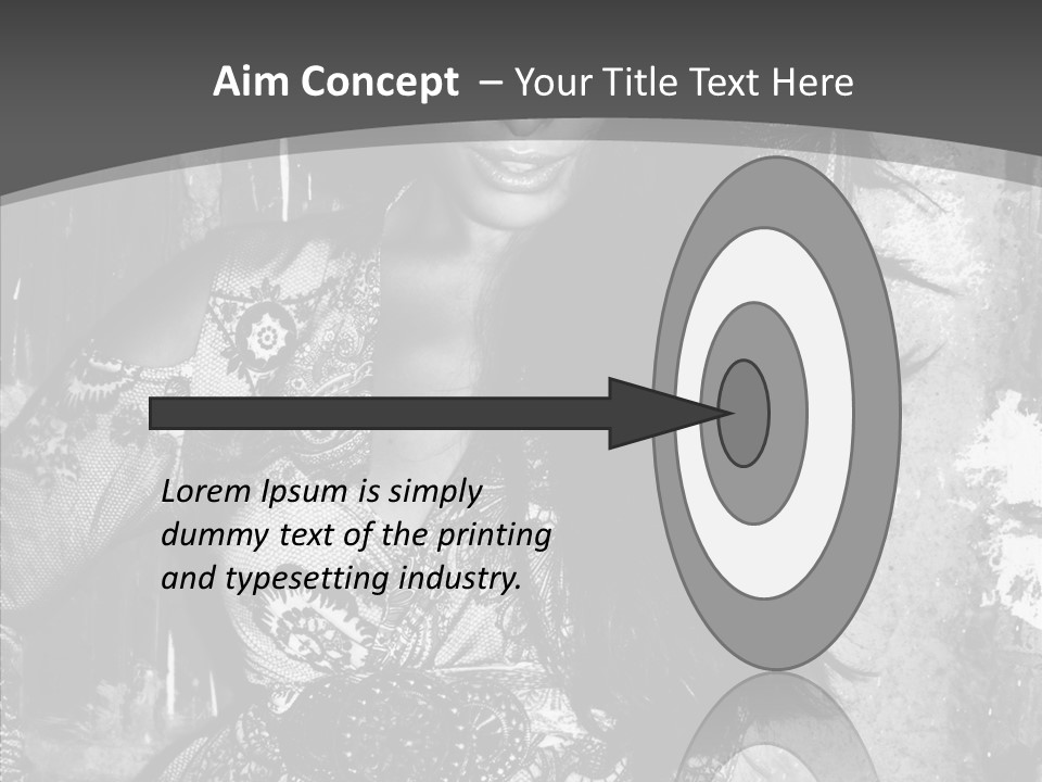 Gorgeous Model Y PowerPoint Template