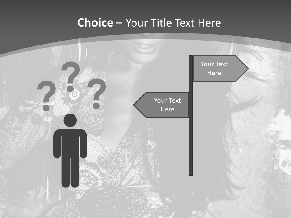 Gorgeous Model Y PowerPoint Template