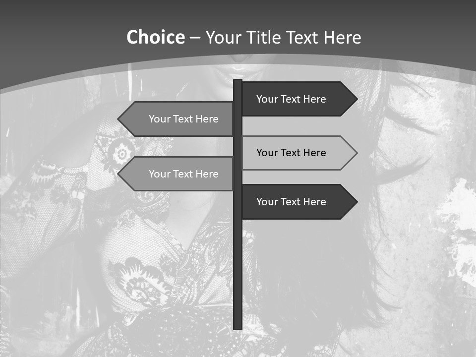 Gorgeous Model Y PowerPoint Template
