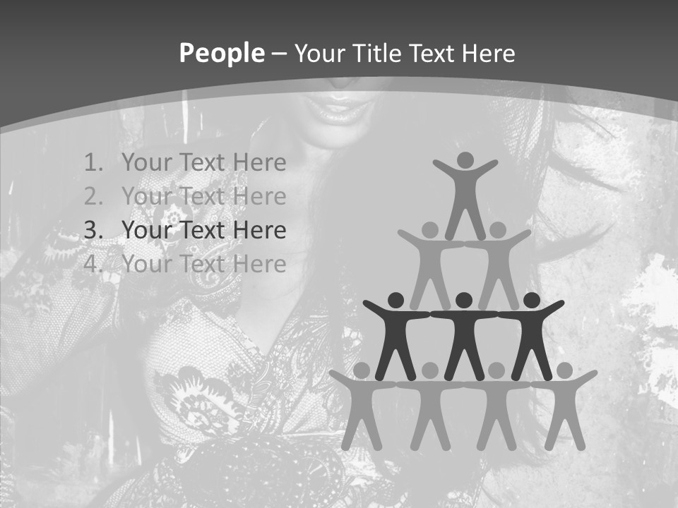 Gorgeous Model Y PowerPoint Template