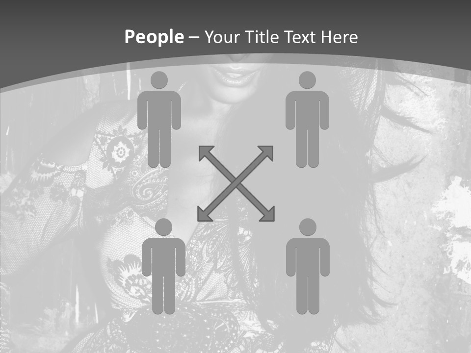 Gorgeous Model Y PowerPoint Template