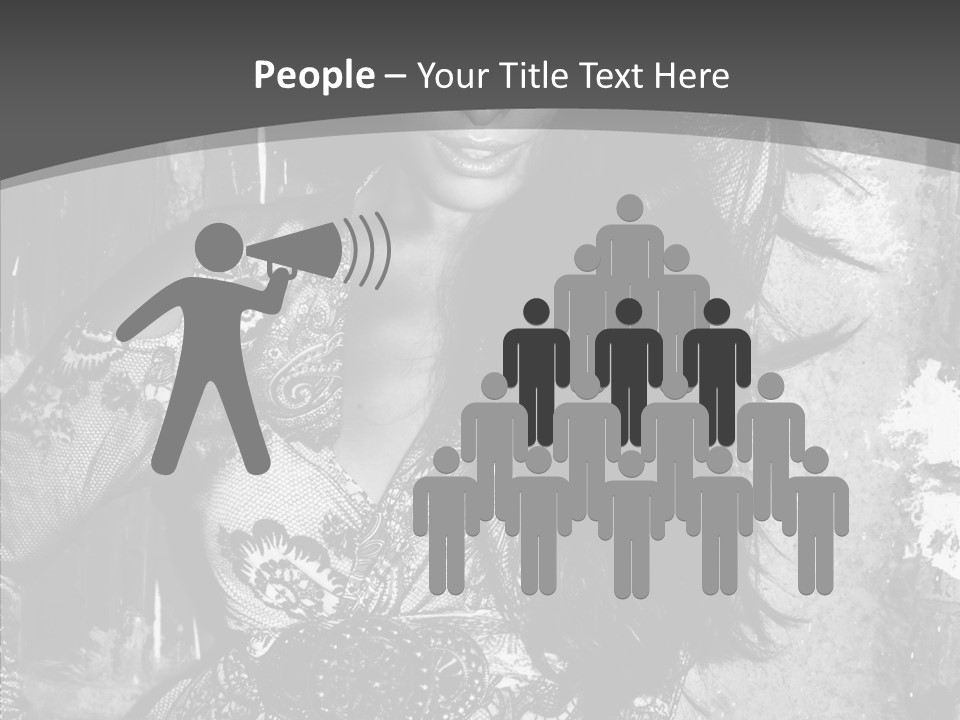 Gorgeous Model Y PowerPoint Template