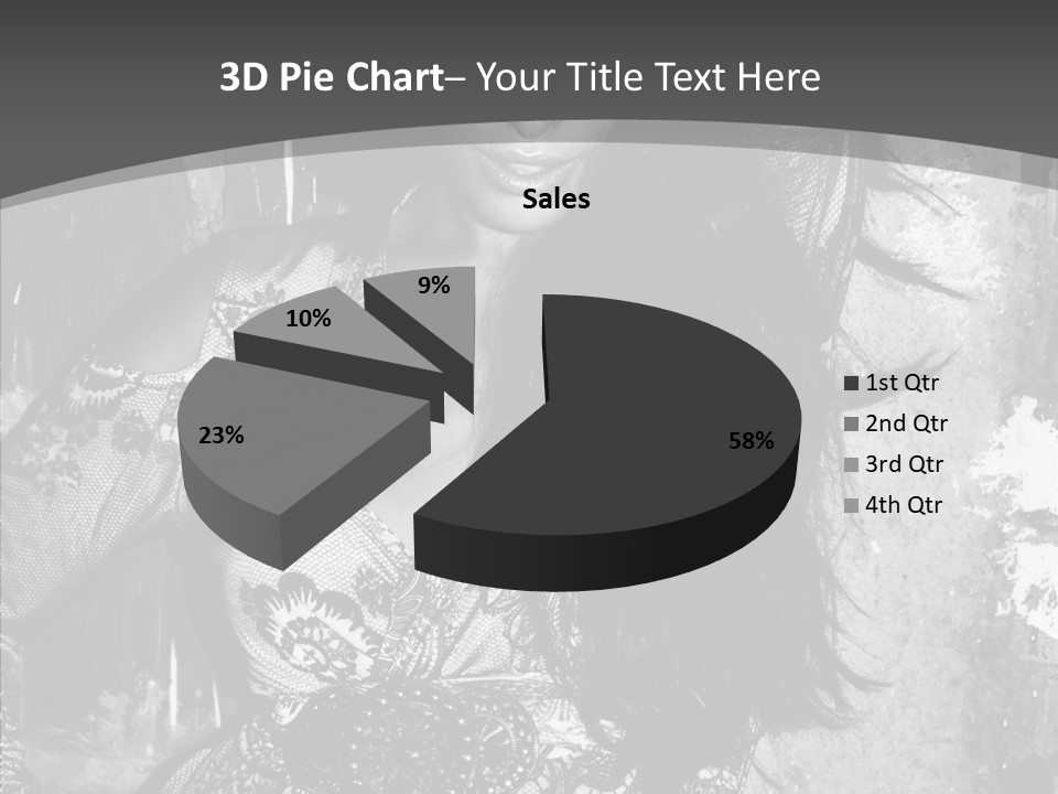 Gorgeous Model Y PowerPoint Template