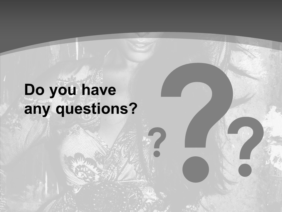 Gorgeous Model Y PowerPoint Template