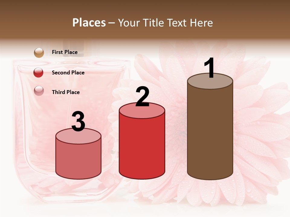 Care Scent Glass PowerPoint Template