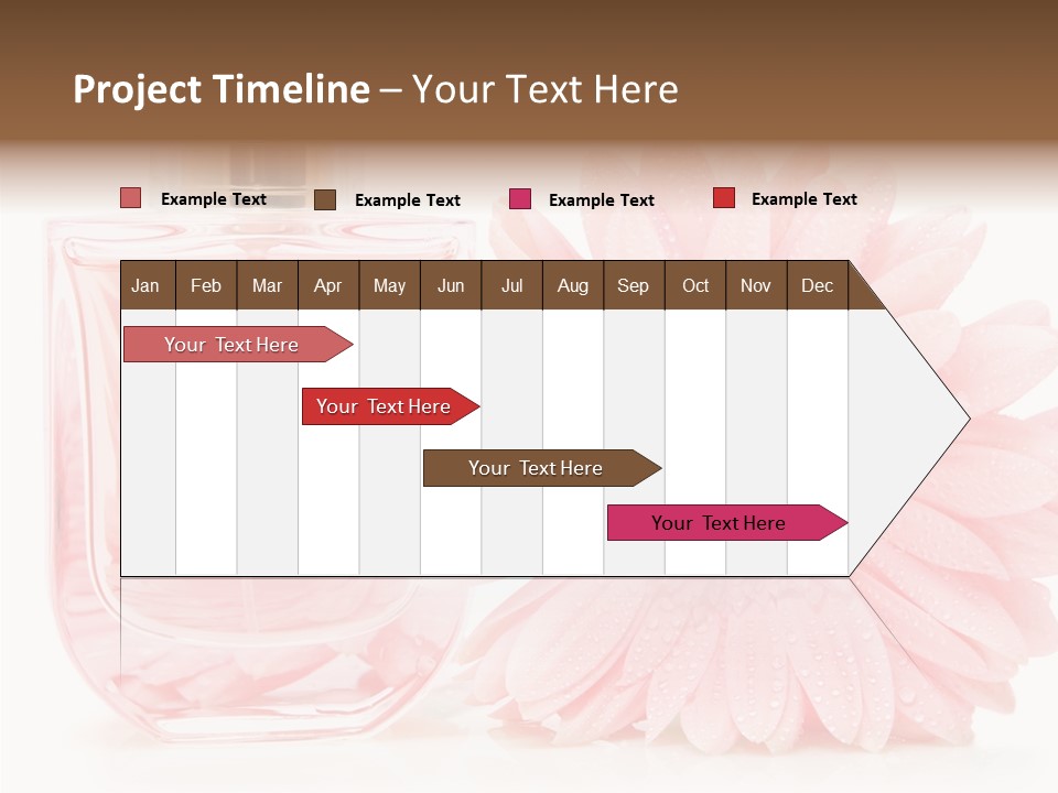 Care Scent Glass PowerPoint Template