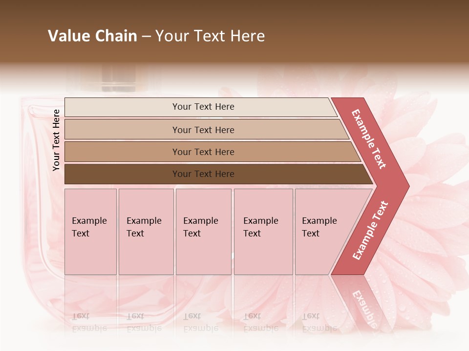 Care Scent Glass PowerPoint Template