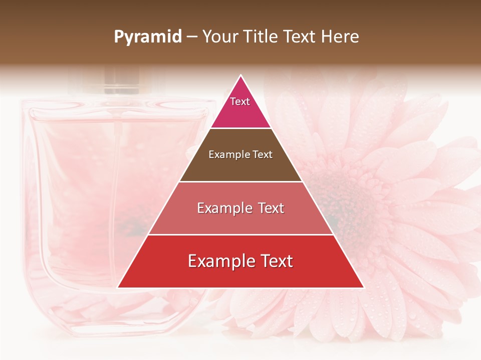 Care Scent Glass PowerPoint Template