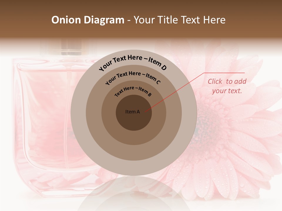 Care Scent Glass PowerPoint Template