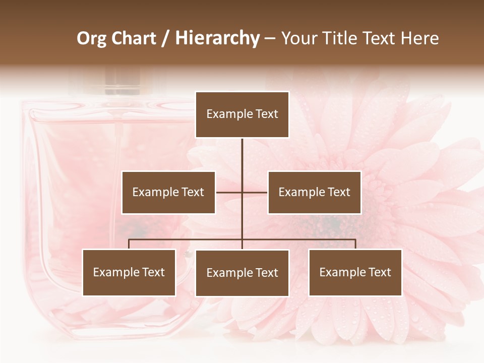 Care Scent Glass PowerPoint Template
