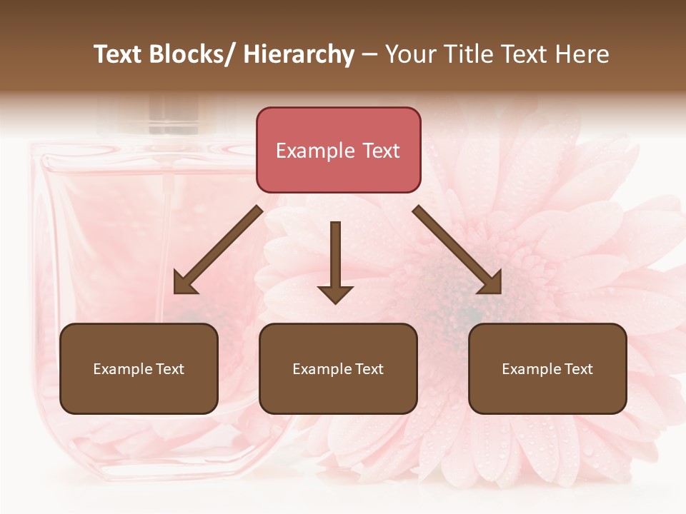 Care Scent Glass PowerPoint Template