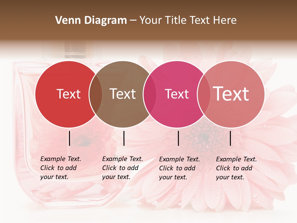 Care Scent Glass PowerPoint Template