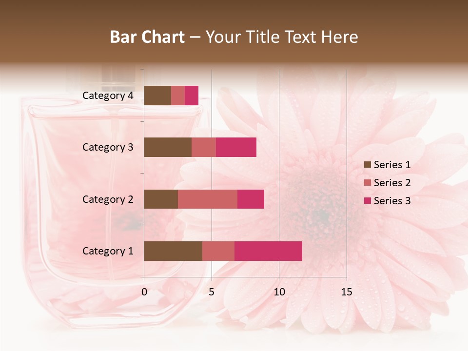 Care Scent Glass PowerPoint Template