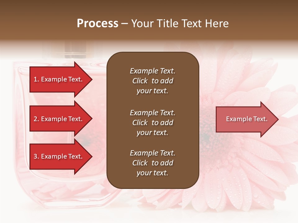 Care Scent Glass PowerPoint Template