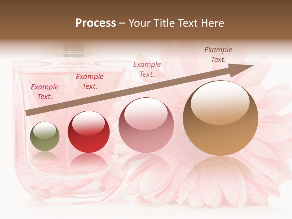 Care Scent Glass PowerPoint Template