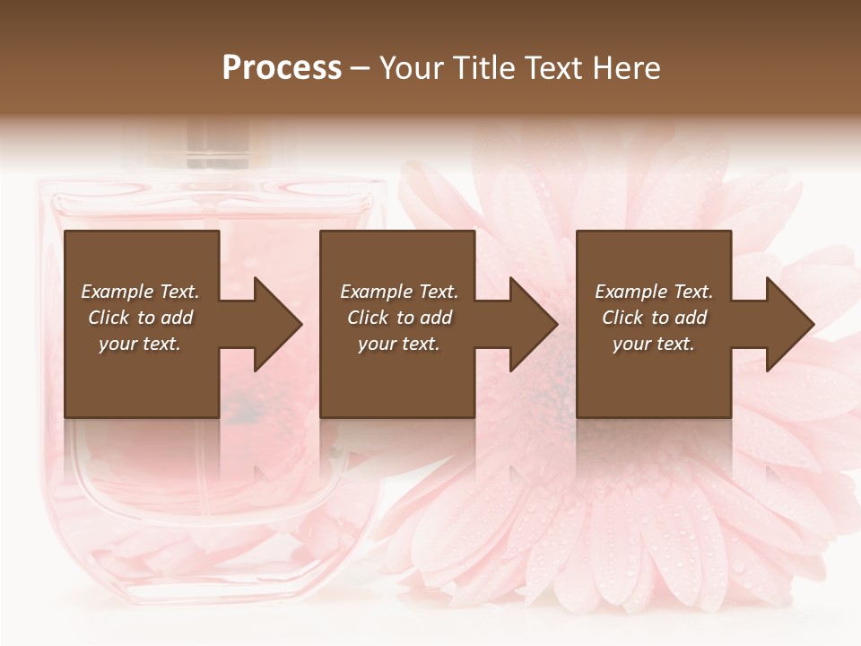 Care Scent Glass PowerPoint Template