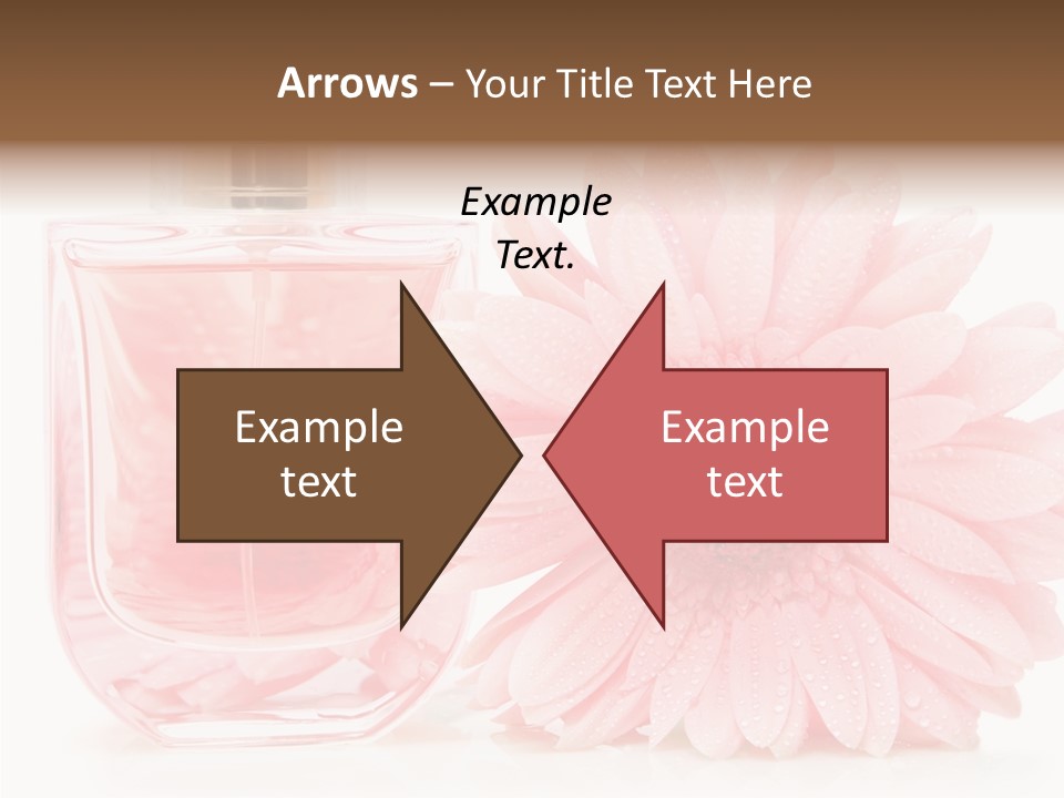 Care Scent Glass PowerPoint Template