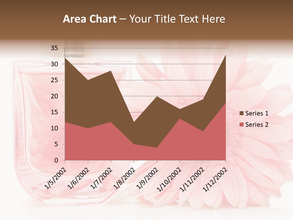 Care Scent Glass PowerPoint Template