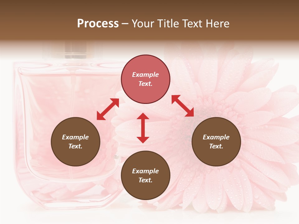 Care Scent Glass PowerPoint Template