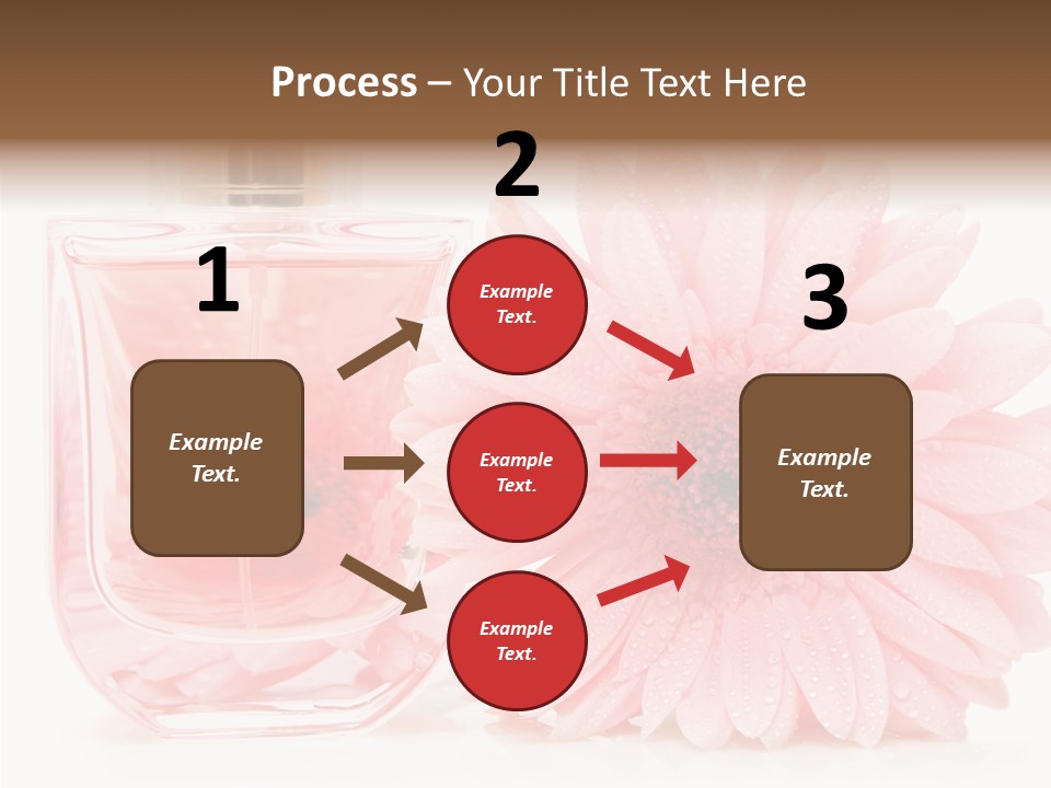 Care Scent Glass PowerPoint Template