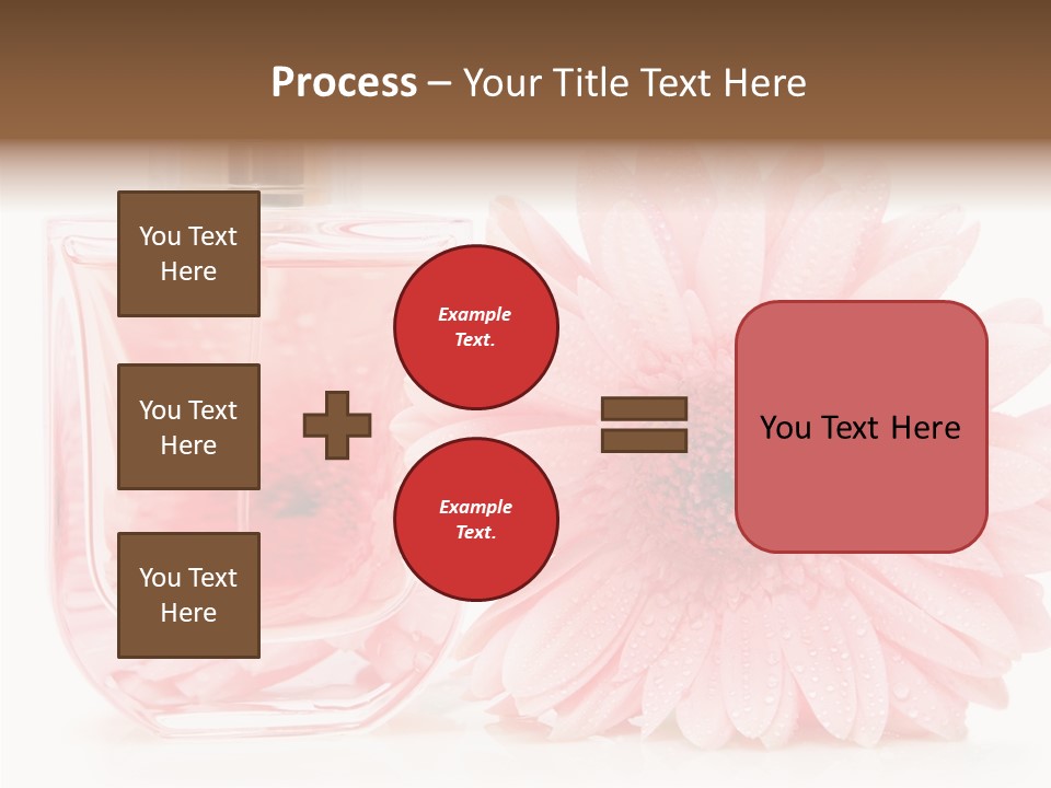 Care Scent Glass PowerPoint Template