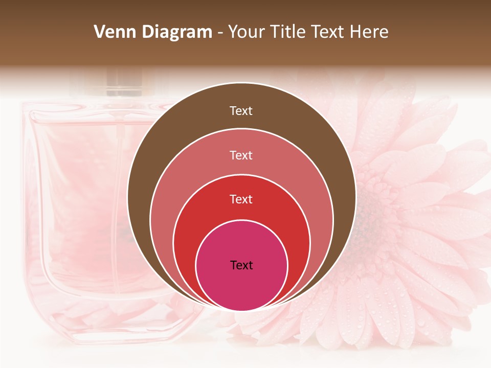 Care Scent Glass PowerPoint Template