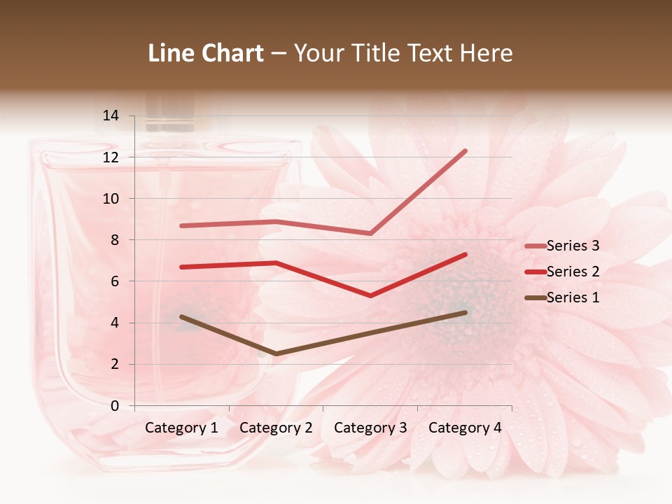 Care Scent Glass PowerPoint Template