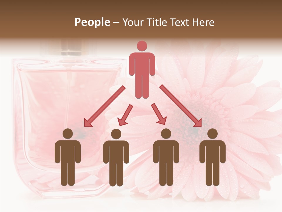 Care Scent Glass PowerPoint Template