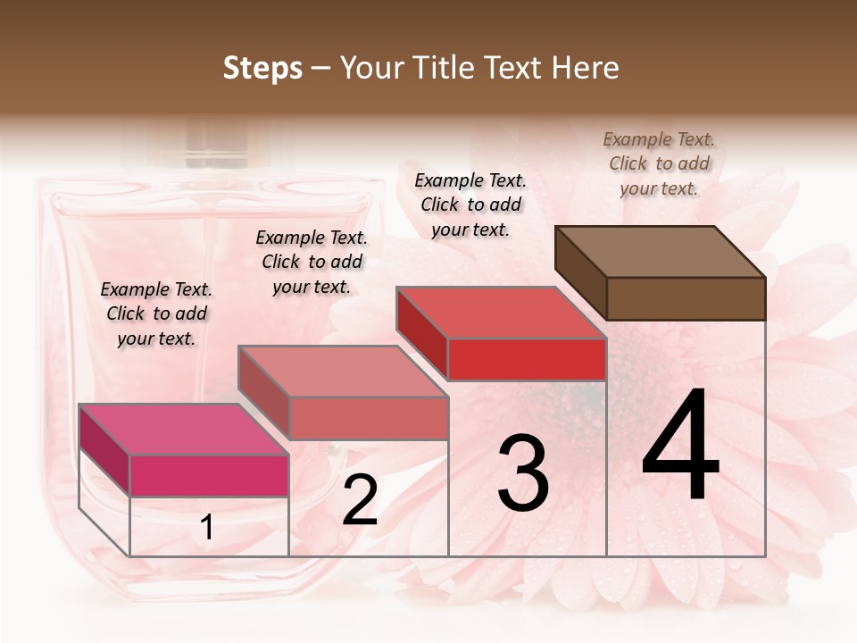 Care Scent Glass PowerPoint Template