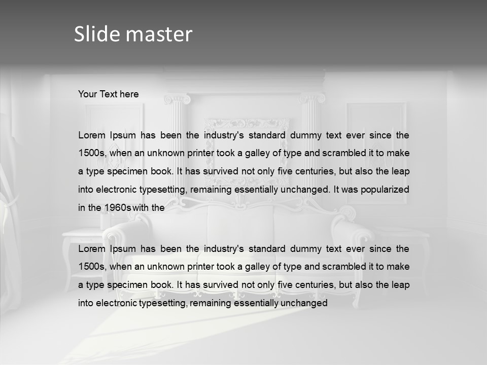 Colorful Classic Lifestyle PowerPoint Template