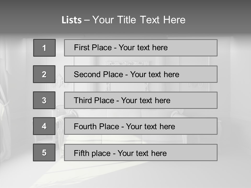 Colorful Classic Lifestyle PowerPoint Template