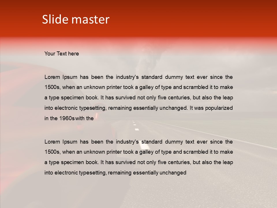 Travel Opposition Majestic PowerPoint Template