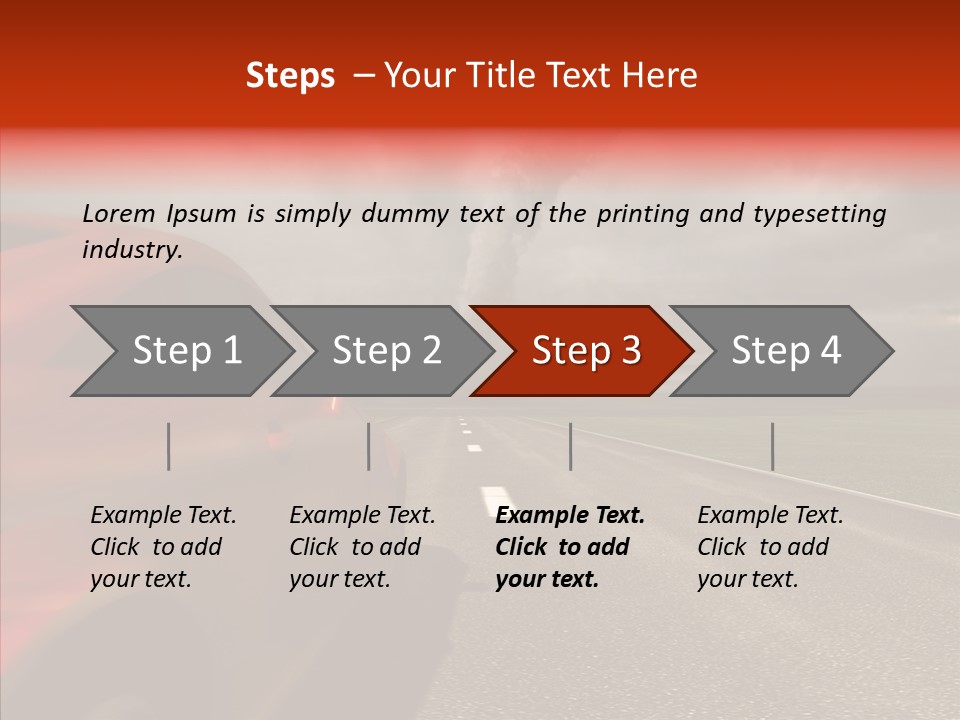 Travel Opposition Majestic PowerPoint Template