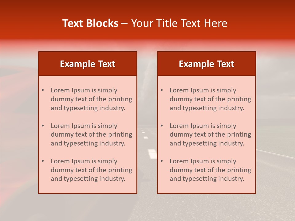 Travel Opposition Majestic PowerPoint Template