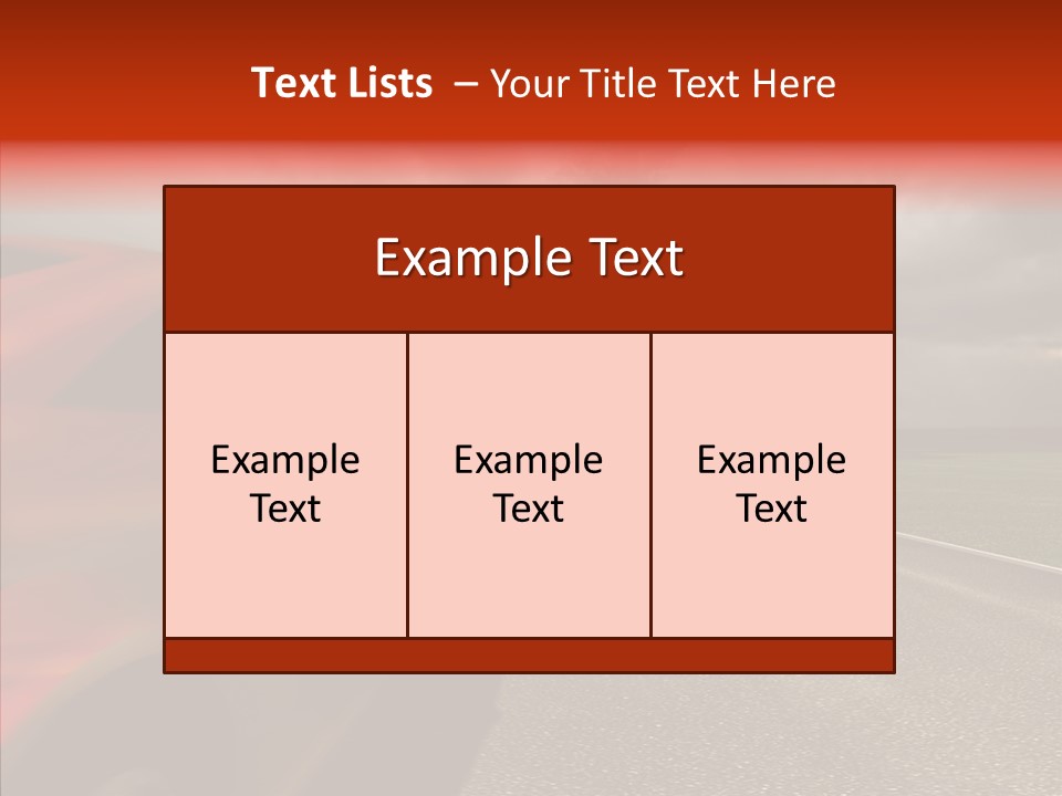 Travel Opposition Majestic PowerPoint Template