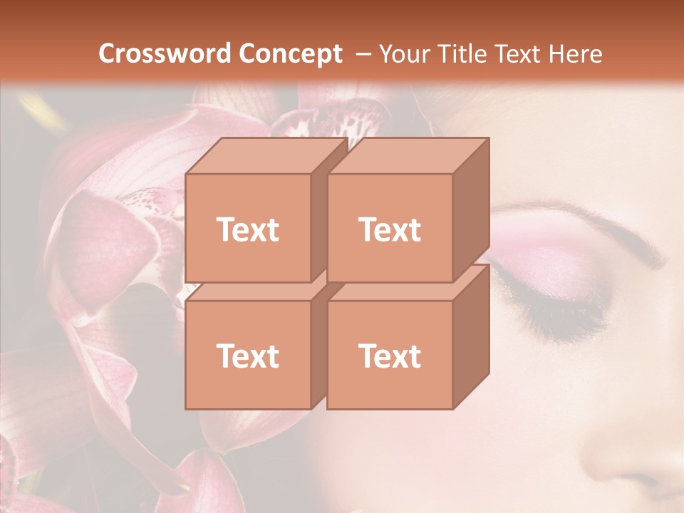 Fresh Closed Person PowerPoint Template