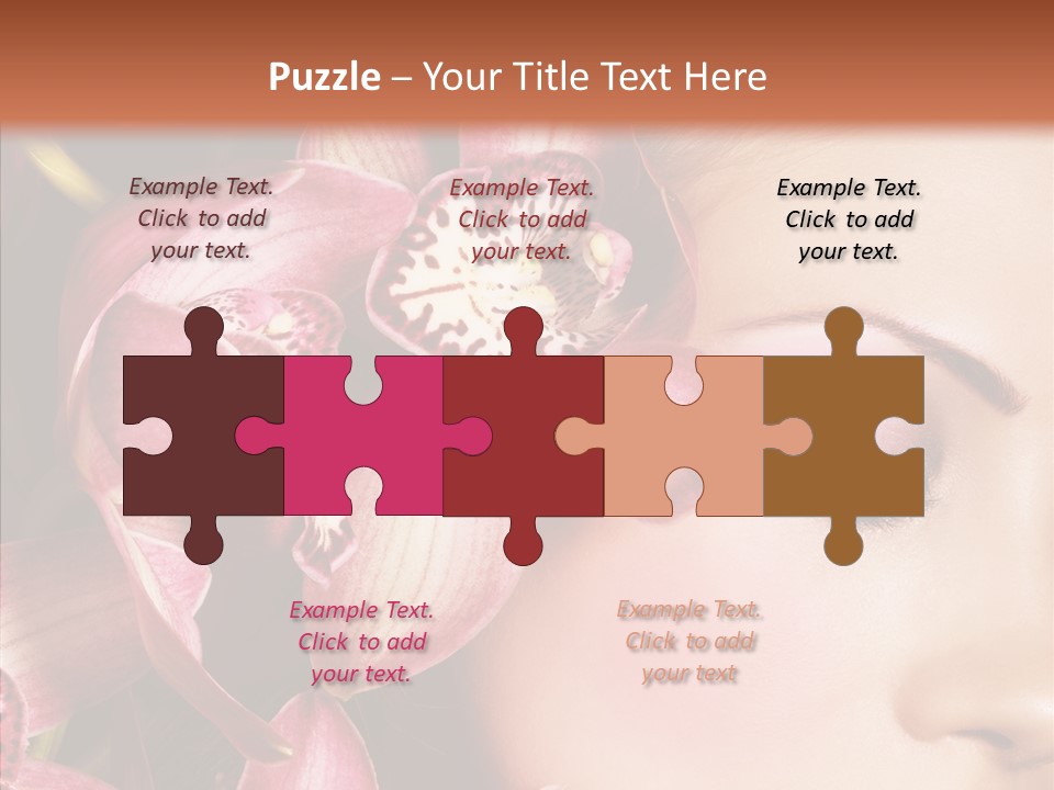 Fresh Closed Person PowerPoint Template