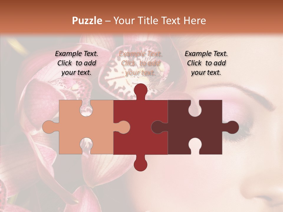 Fresh Closed Person PowerPoint Template