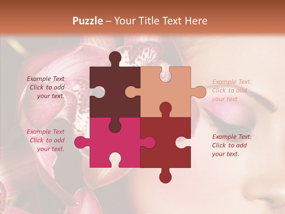 Fresh Closed Person PowerPoint Template