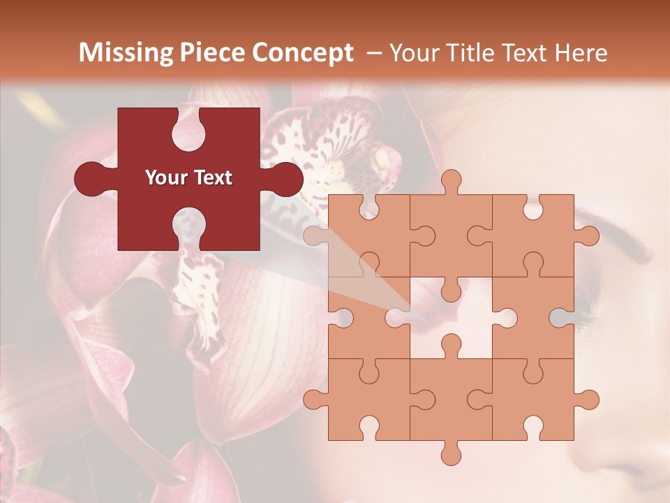 Fresh Closed Person PowerPoint Template