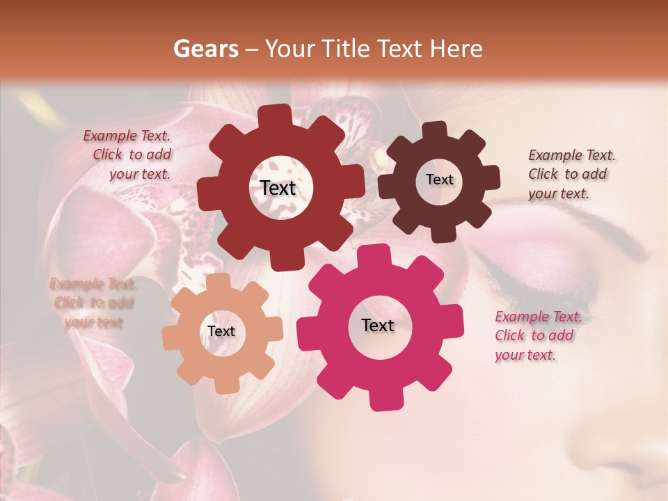 Fresh Closed Person PowerPoint Template