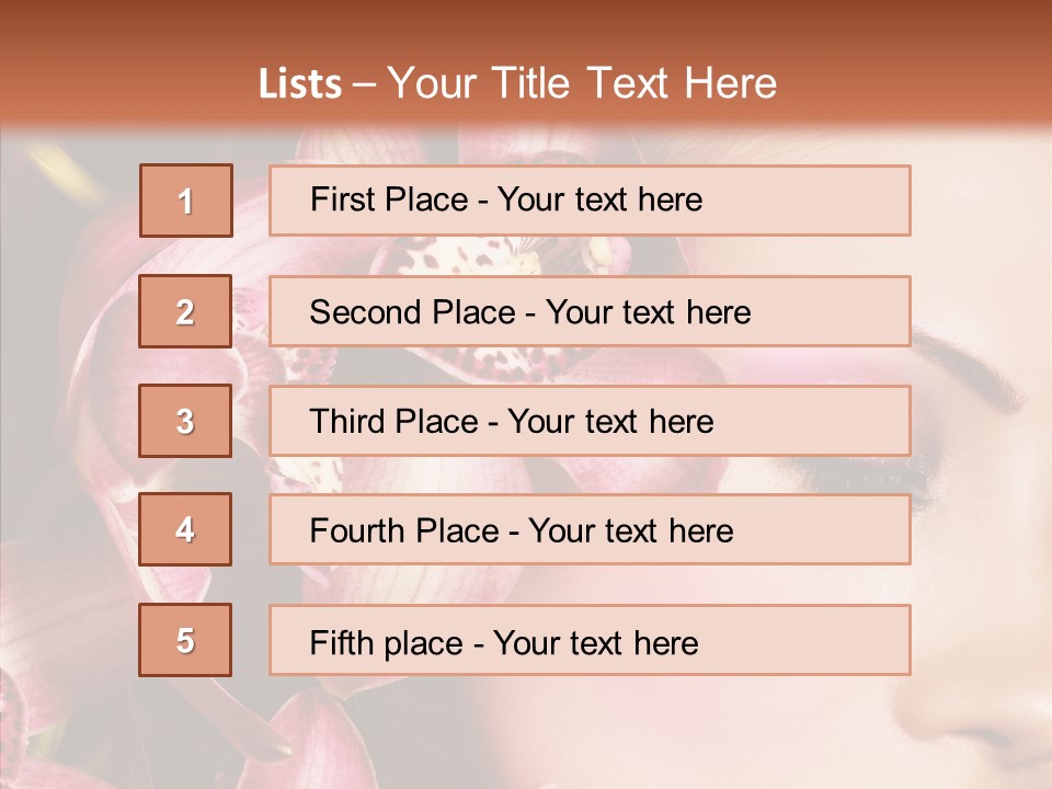 Fresh Closed Person PowerPoint Template