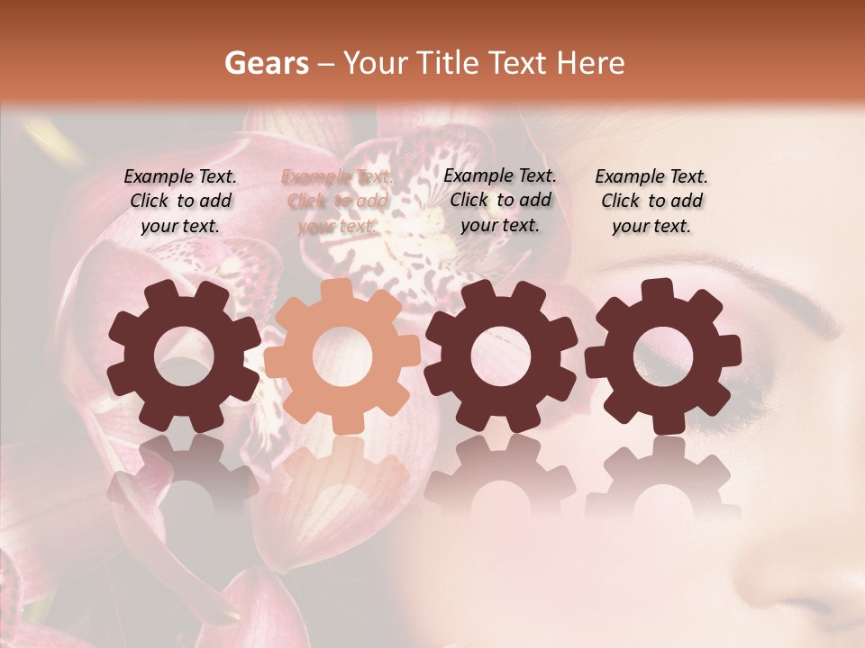 Fresh Closed Person PowerPoint Template