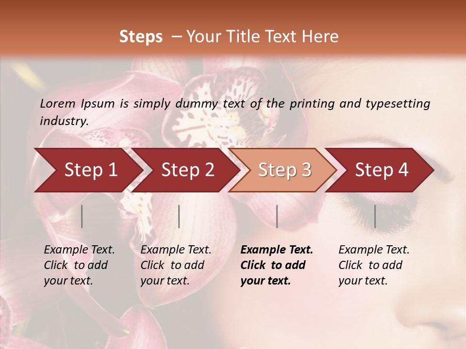 Fresh Closed Person PowerPoint Template